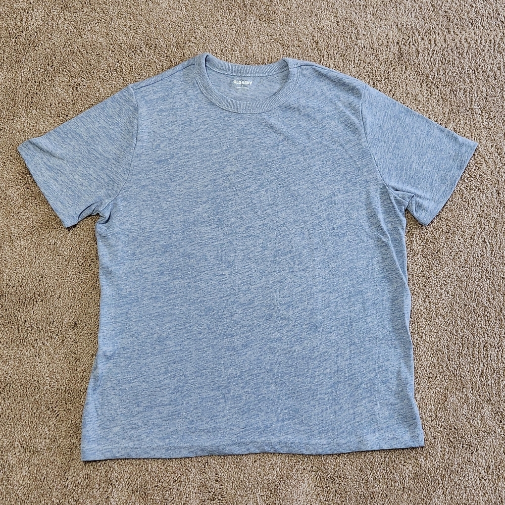 NWOT Old Navy Short Sleeve Shirt Blue Large
